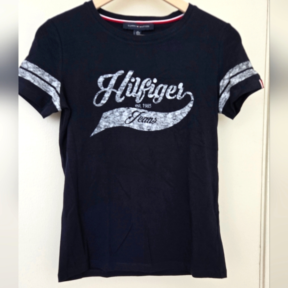 3/$20 Tommy Hilfiger Blue Baseball Tee